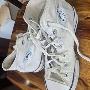 Kids Converse High-Top Sneakers - White